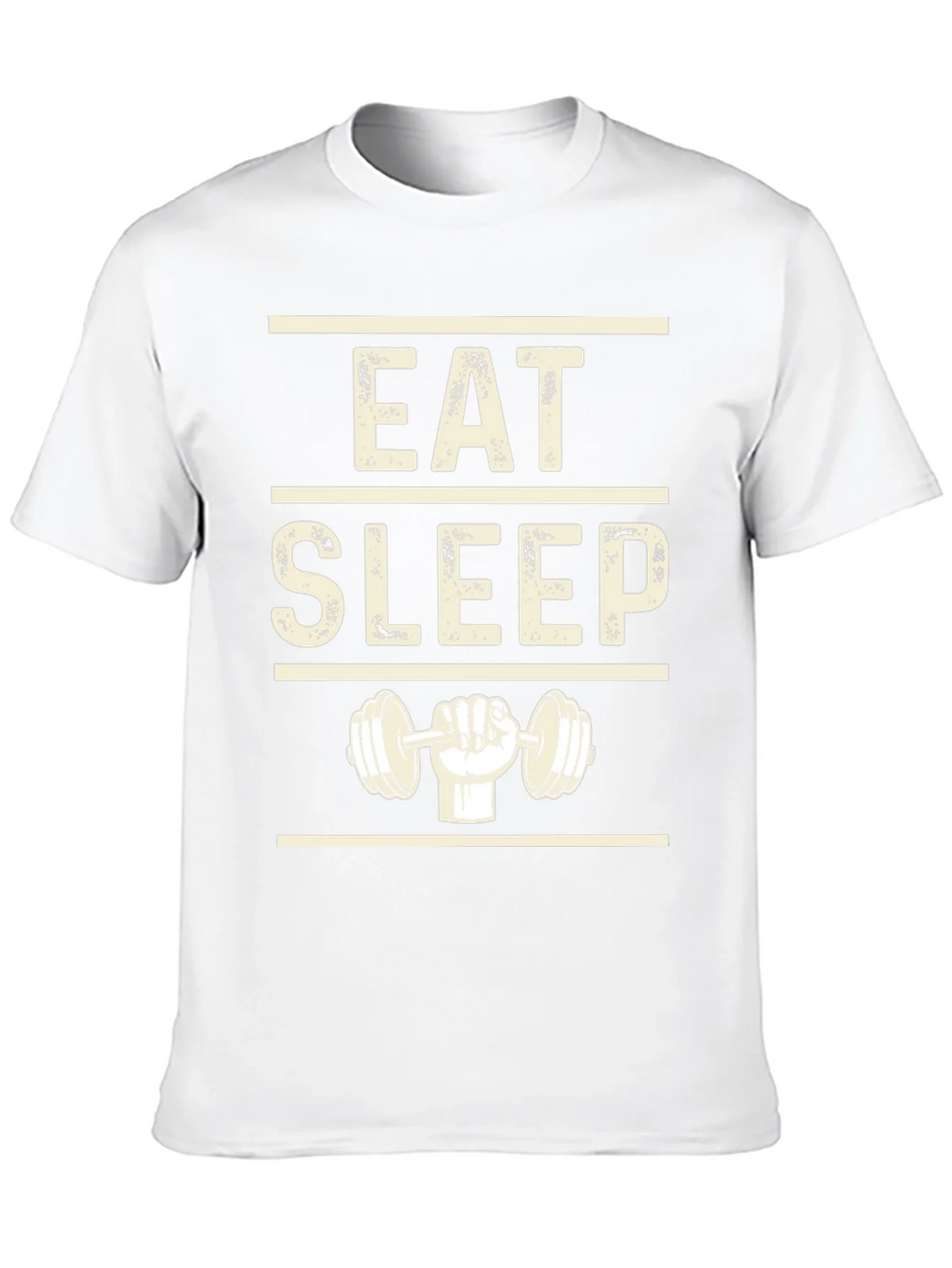 Eat Sleep Lift Black Graphic T-Shirt