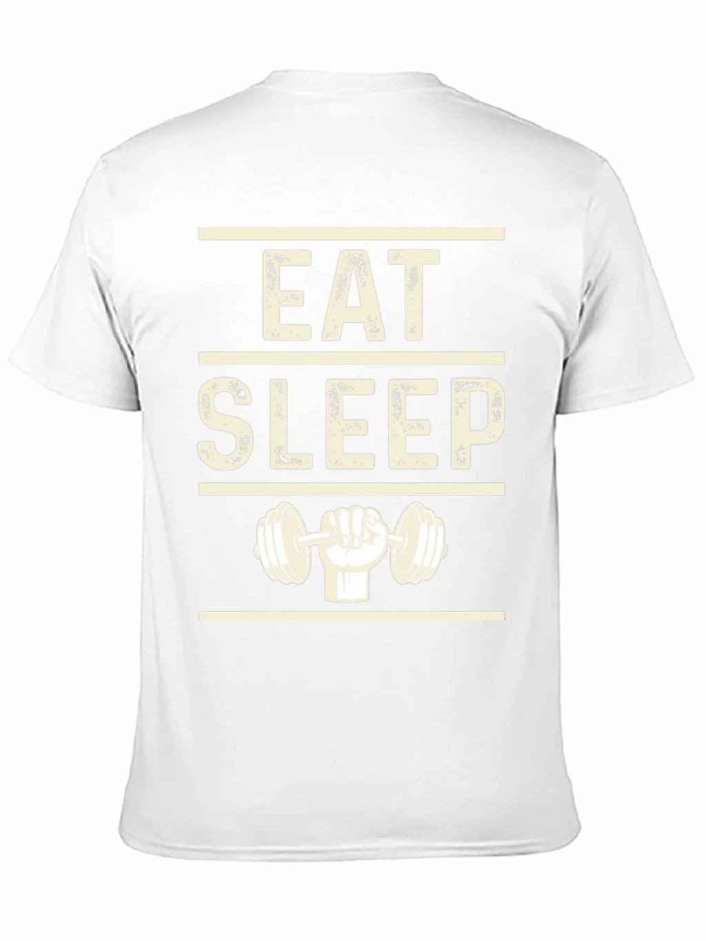 Eat Sleep Lift Black Graphic T-Shirt