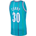 C.Hornets #30 Dell Curry 1992-93 Hardwood Classics Swingman Player Jersey Teal Stitched American Basketball Jersey