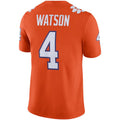 C.Tigers #4 Deshaun Watson Alumni Player Game Jersey Orange Stitched American College Jerseys