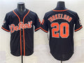 Detroit Tigers #20 Spencer Torkelson Black With Patch Cool Base Stitched Baseball Jersey