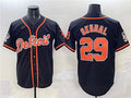 Detroit Tigers #29 Tarik Skubal Black With Patch Cool Base Stitched Baseball Jersey