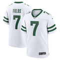 New York Jets Justin Fields Legacy White Game Jersey