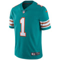 Miami Dolphins Tua Tagovailoa Aqua Alternate Vapor Limited Jersey