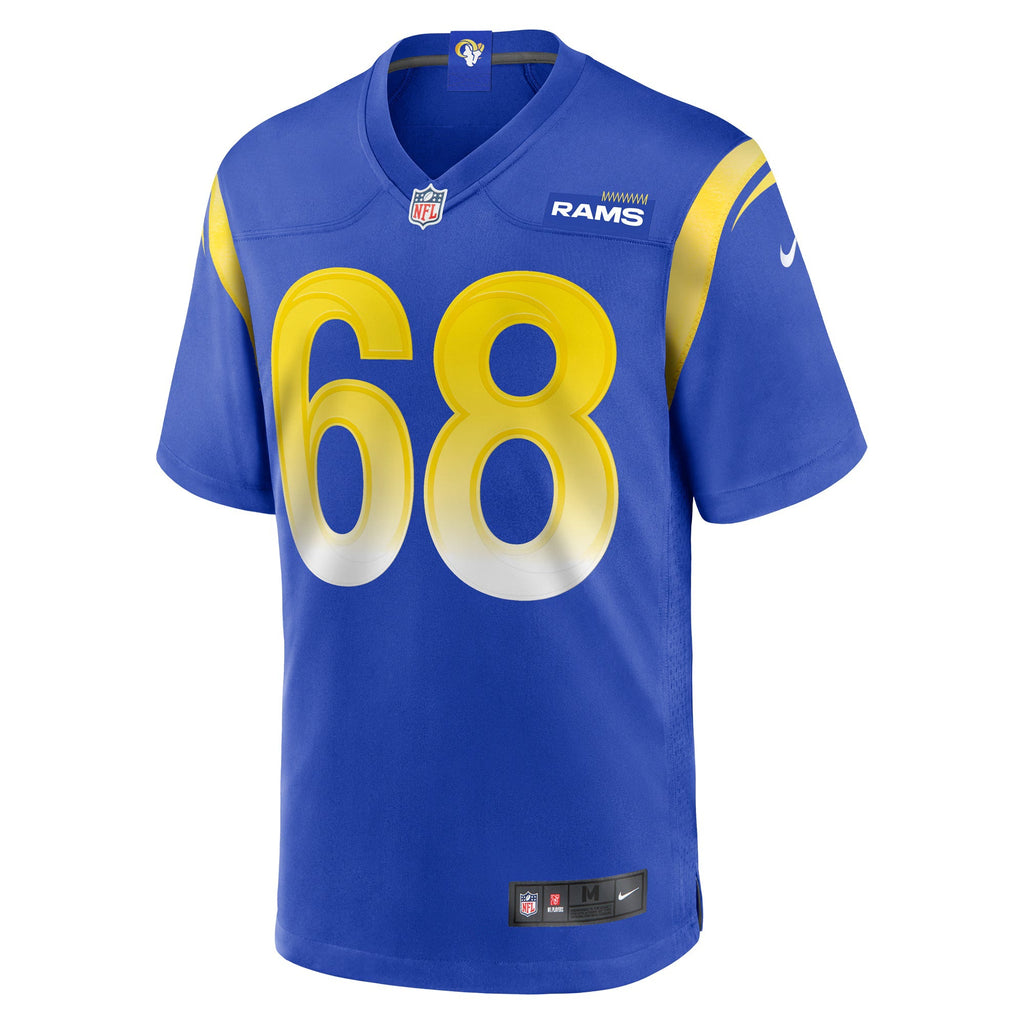 Los Angeles Rams Mike McAllister Royal Home Game Jersey