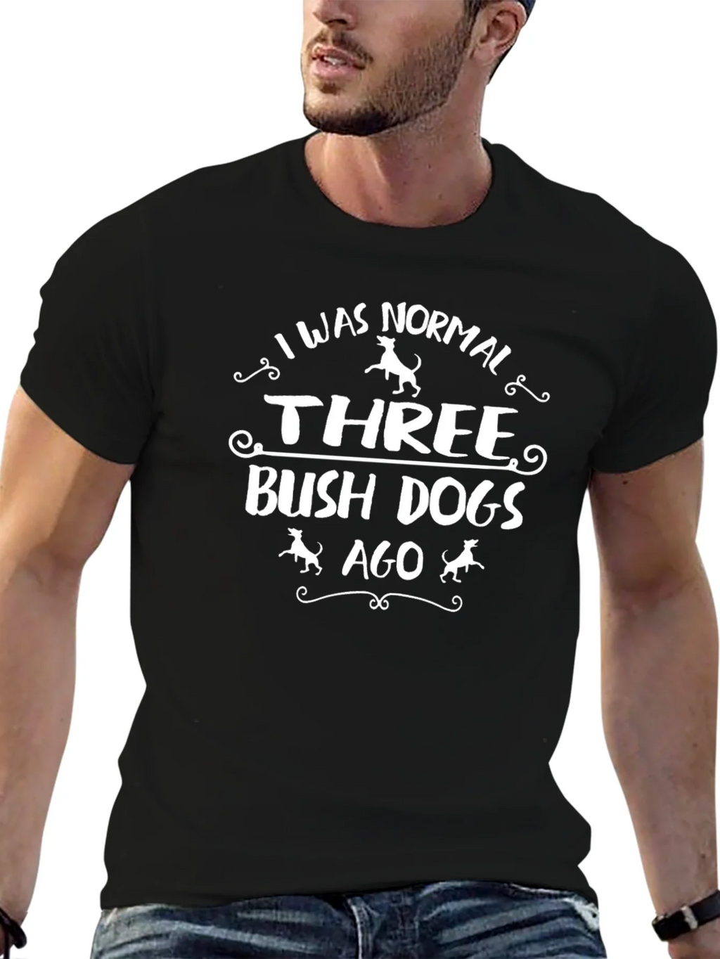 Funny Bush Dogs T-Shirt - Dog Lover Tee