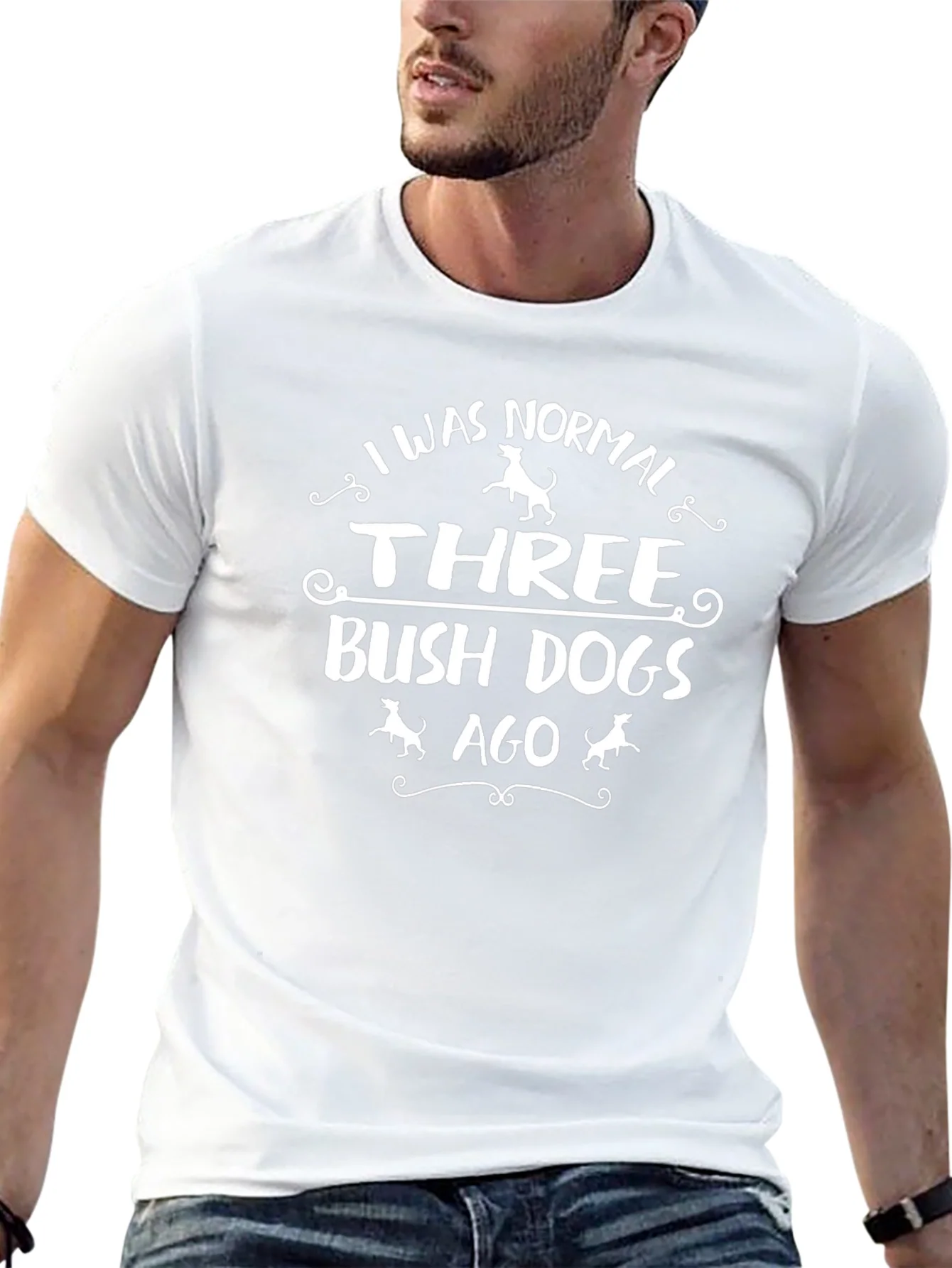 Funny Bush Dogs T-Shirt - Dog Lover Tee