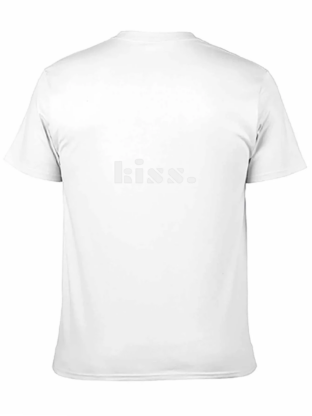 Kiss Graphic Black T-Shirt - Soft Cotton Blend