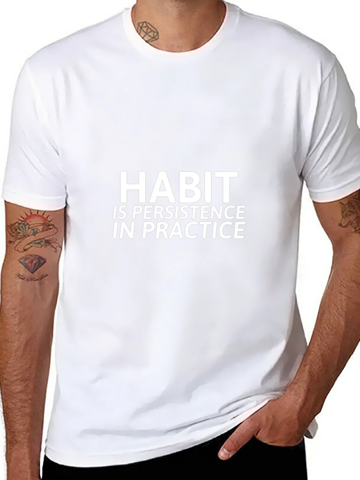 Habit Persistence in Practice T-Shirt - Black