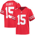O.State Buckeyes #15 Ezekiel Elliott Alumni Jersey Scarlet Football Jersey Stitched American College Jerseys