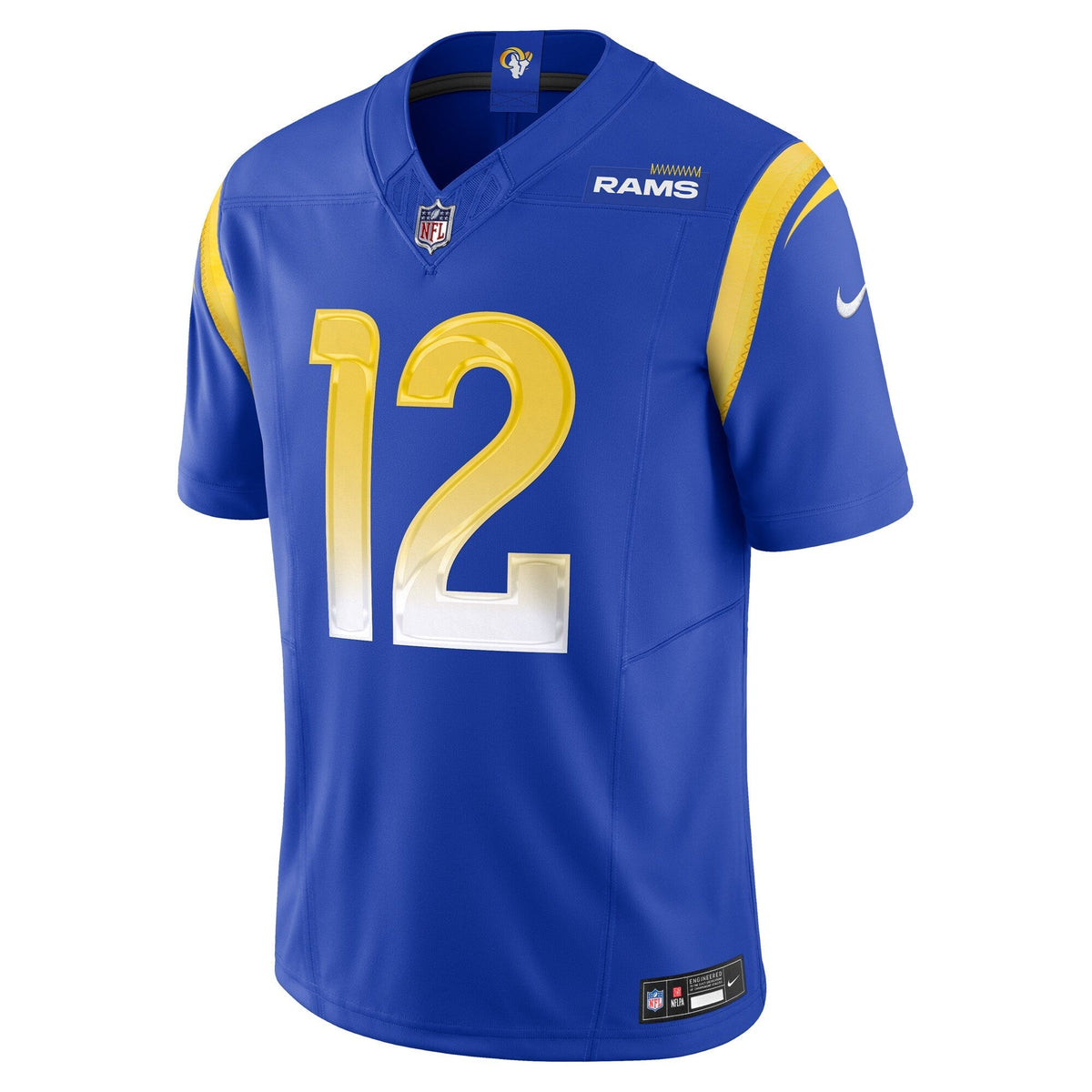 Los Angeles Rams Puka Nacua Royal Vapor F.U.S.E. Limited Player Jersey