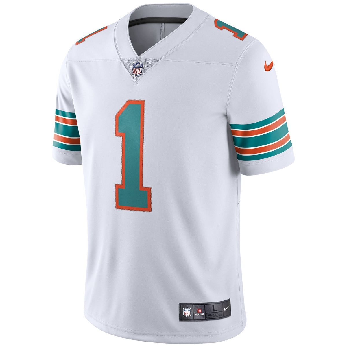 Miami Dolphins Tua Tagovailoa White 2nd Alternate Vapor Limited Jersey