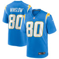 Los Angeles Chargers Kellen Winslow Powder Blue Game Retired Player Jersey
