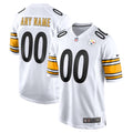 Pittsburgh Steelers White Game Custom Jersey