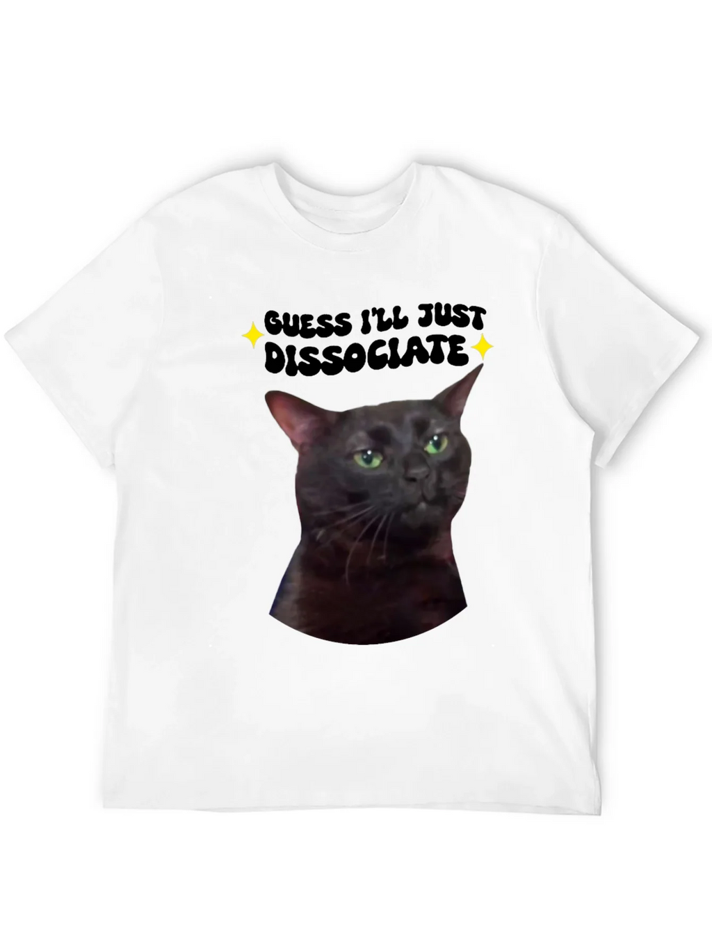Dissociate Cat T-Shirt