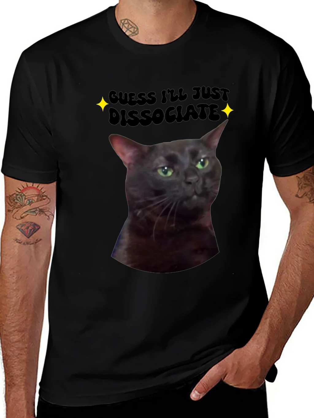 Dissociate Cat T-Shirt