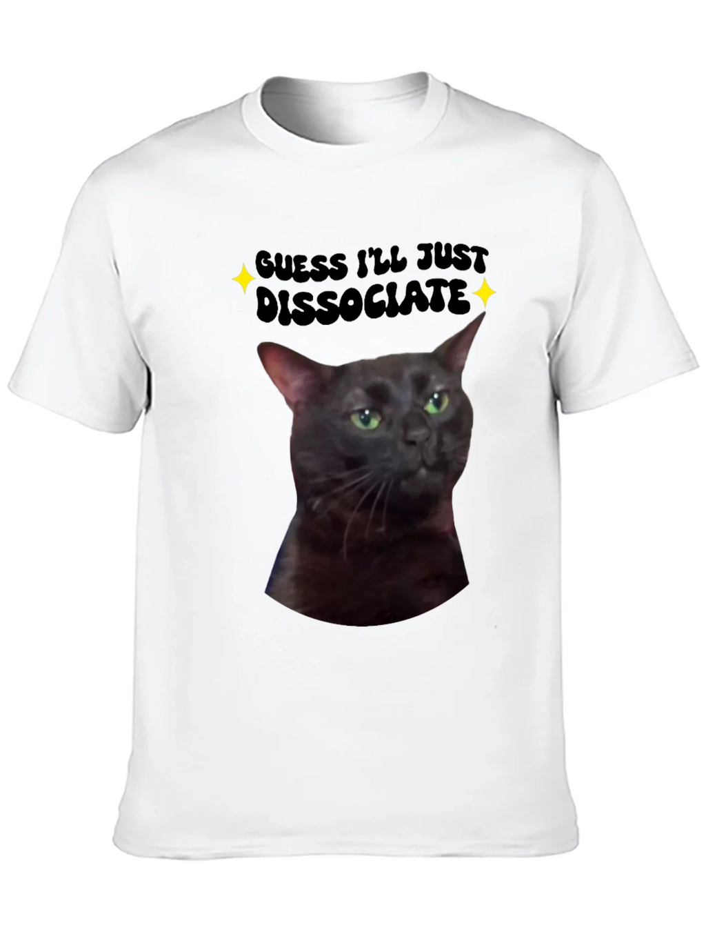 Dissociate Cat T-Shirt