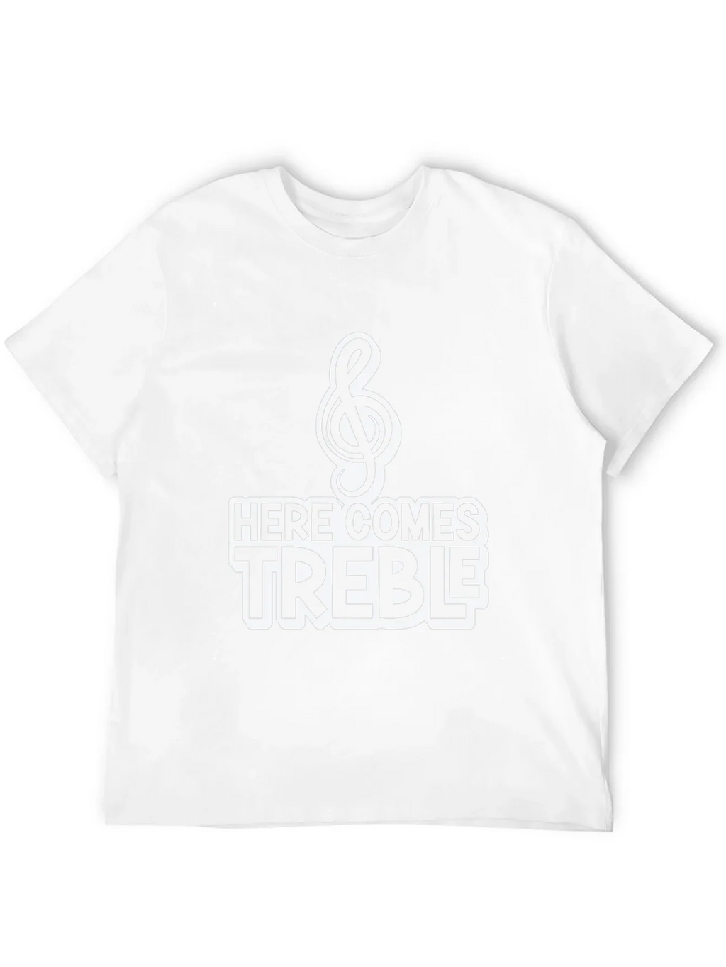 Here Comes Treble Black Graphic Tee