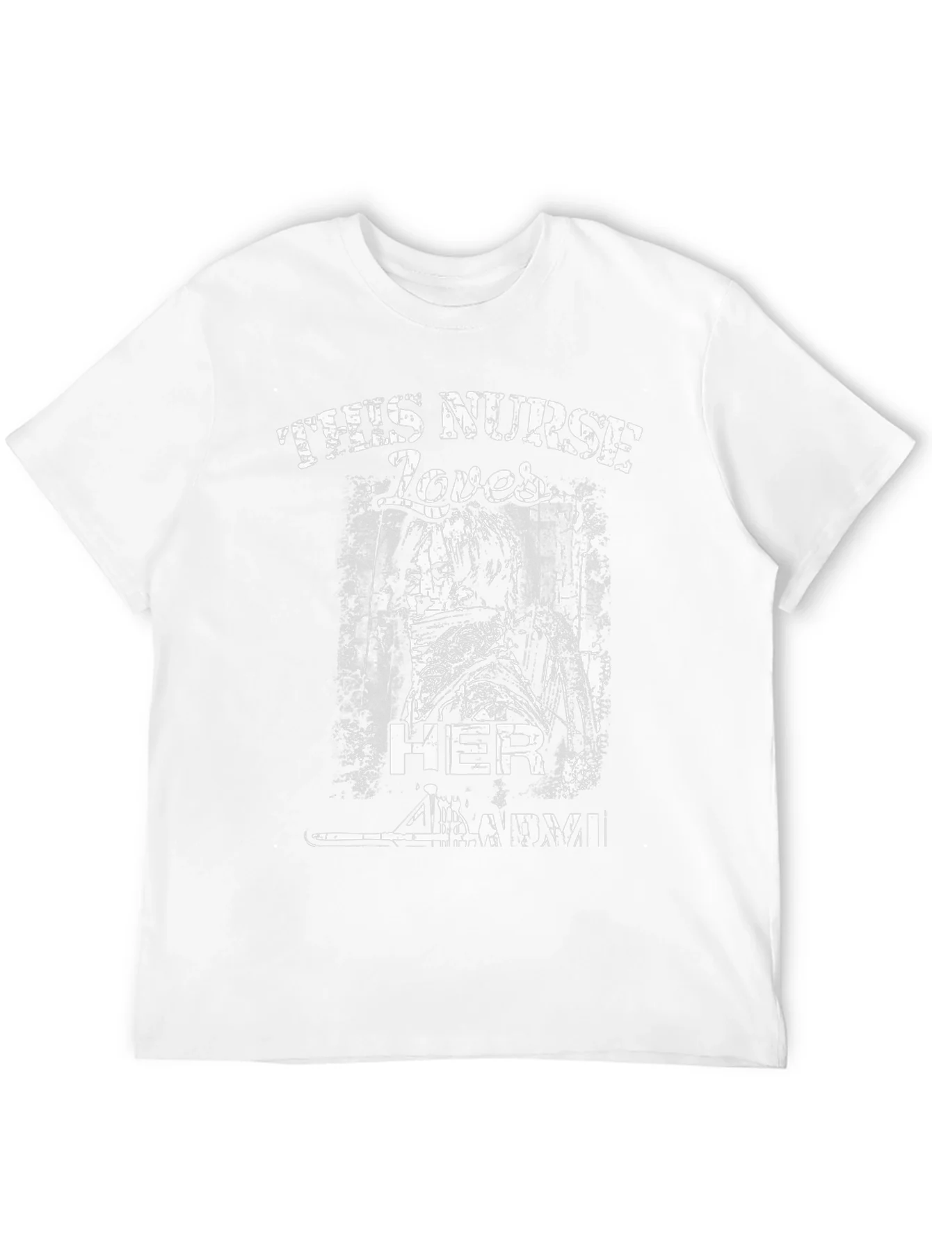 Nurse Loves Ladyvi Black T-Shirt