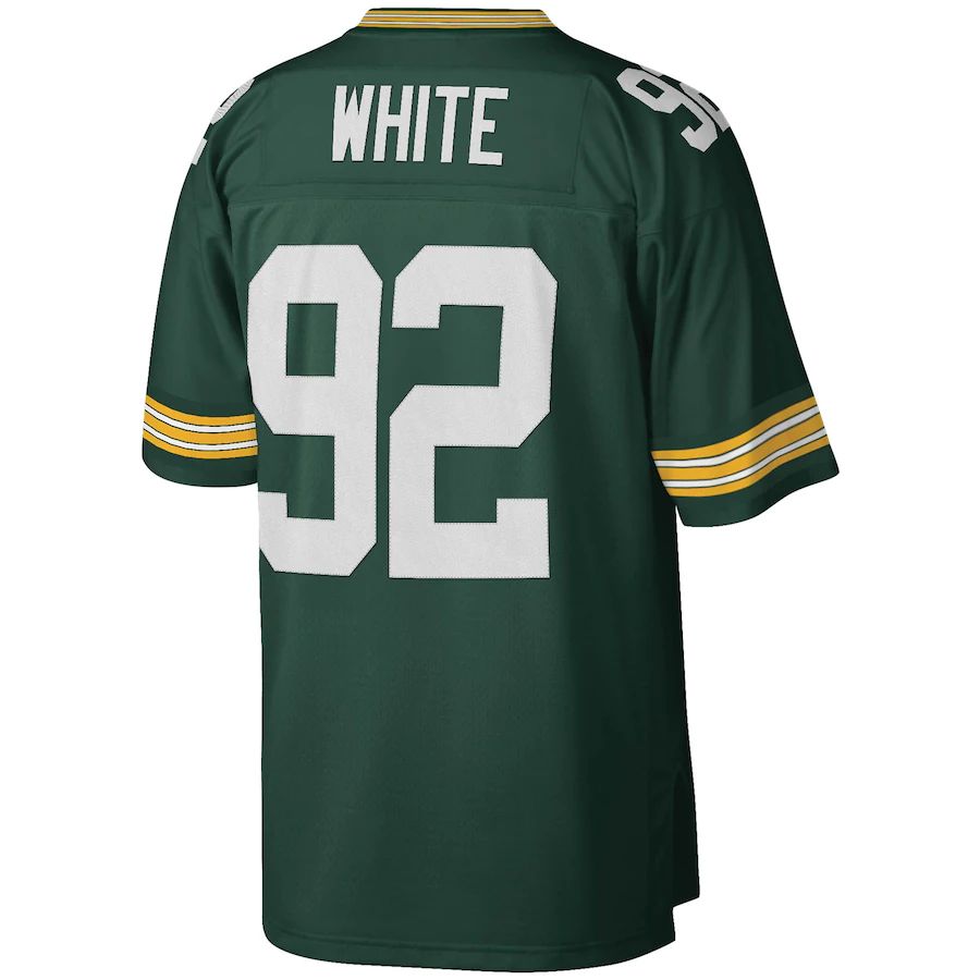 GB.Packers #92 Reggie White Green 1996 Legacy Replica Jersey Stitched American Football Jerseys