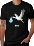 June Baby Announcement T-Shirt
