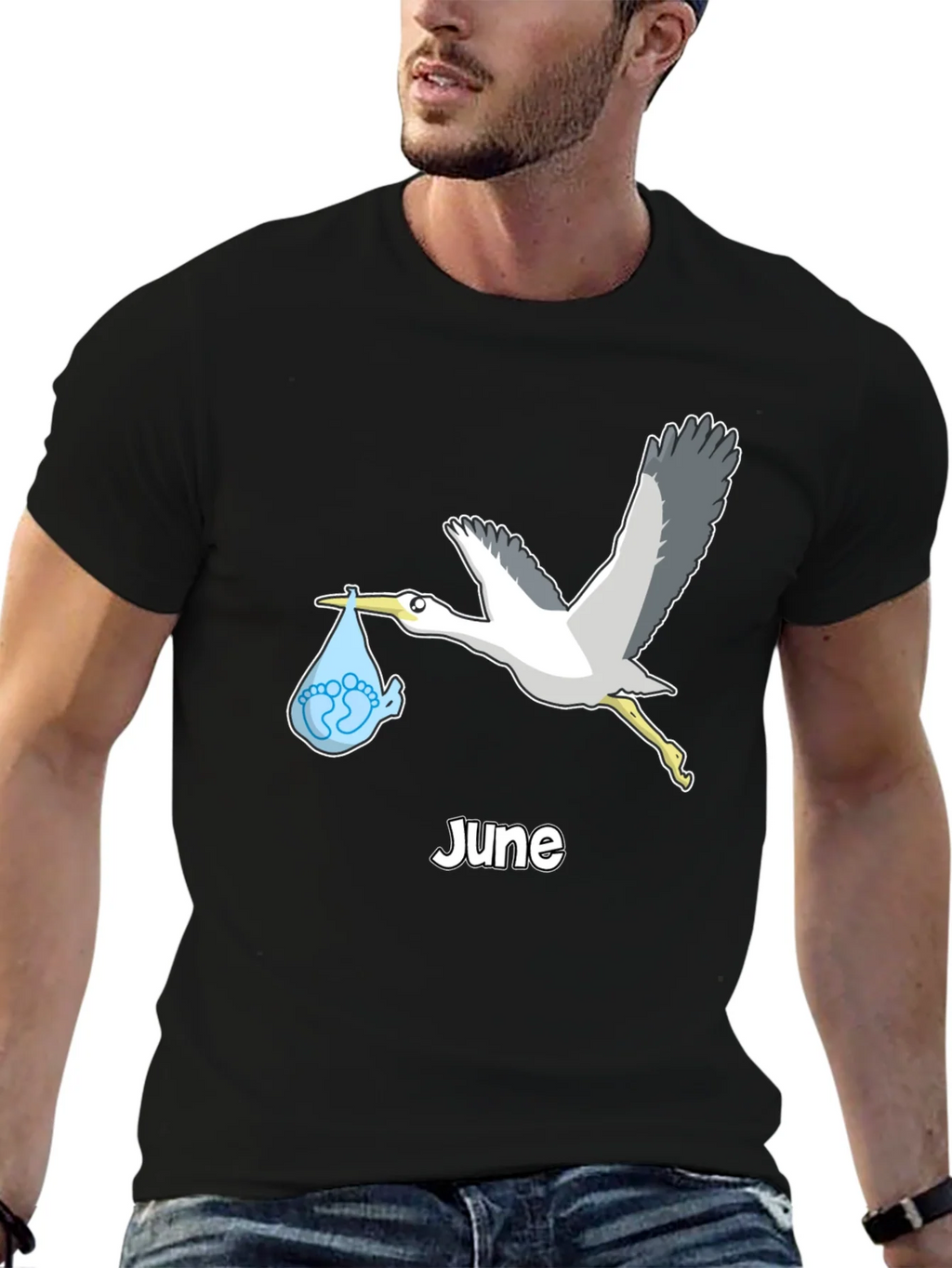 June Baby Announcement T-Shirt