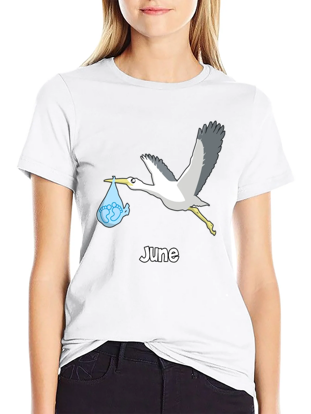June Baby Announcement T-Shirt