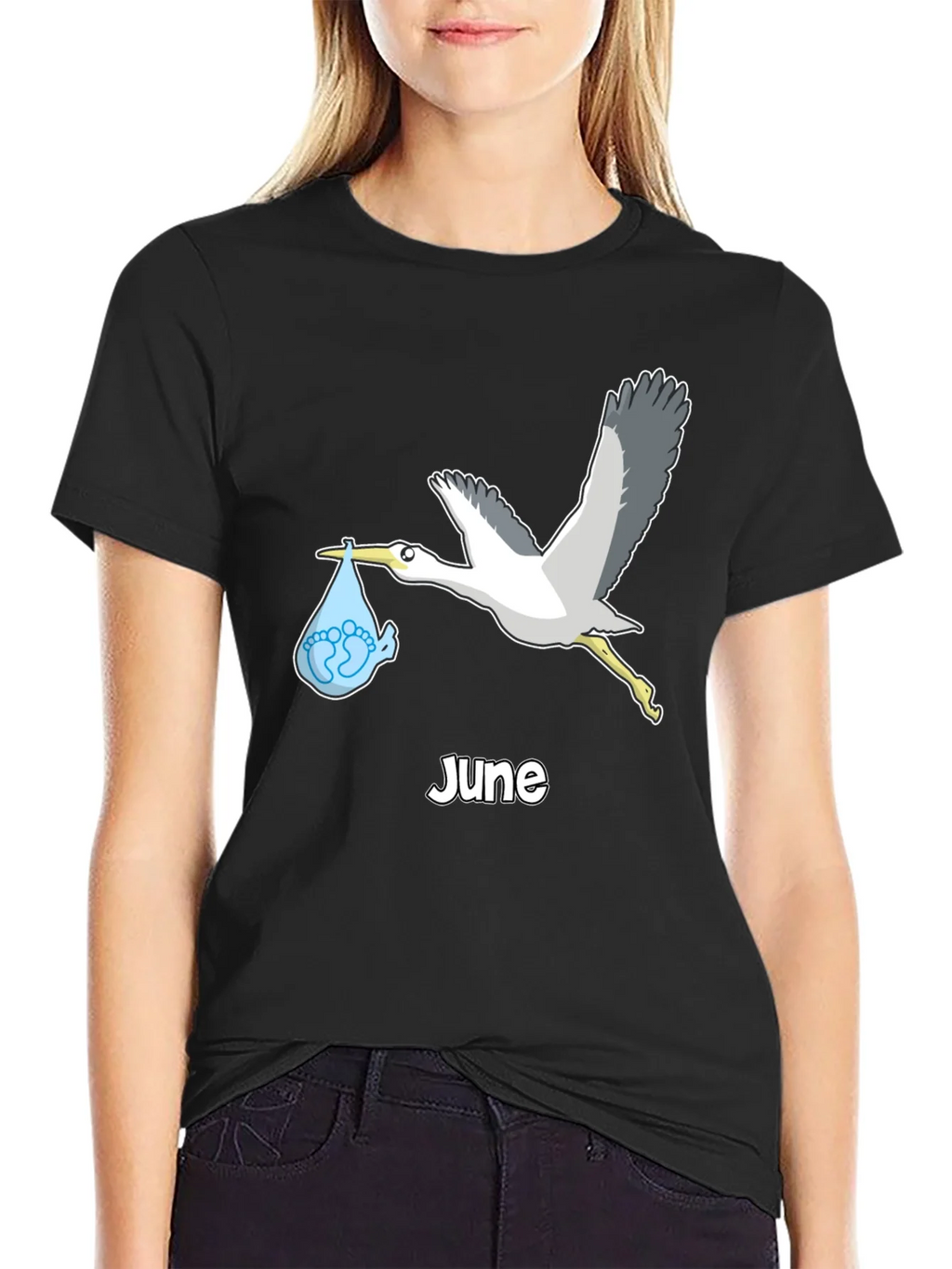 June Baby Announcement T-Shirt