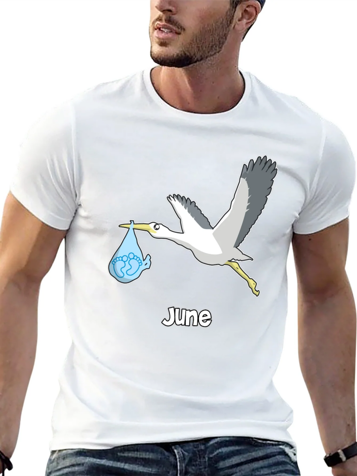 June Baby Announcement T-Shirt