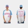 #65 GIOVANNY GALLEGOS MEXICO BASEBALL 2023 WORLD BASEBALL CLASSIC JERSEYC WHITE BLUE Stitches Baseball Jerseys