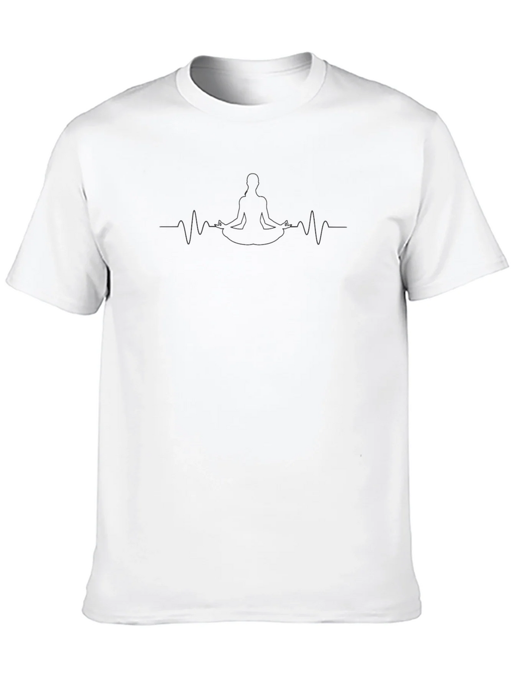 Yoga Meditation Heartbeat T-Shirt