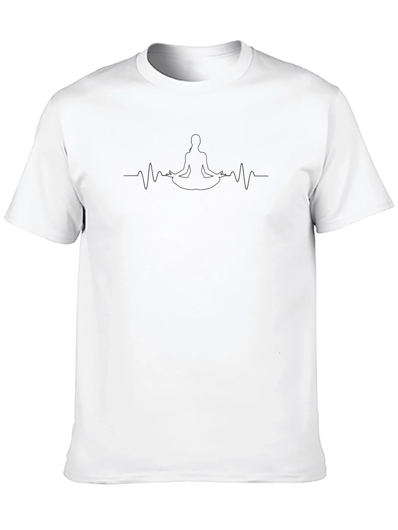 Yoga Meditation Heartbeat T-Shirt
