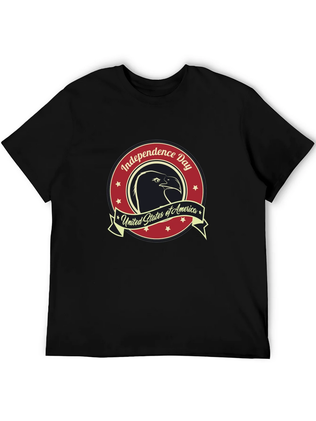 Independence Day Eagle Graphic T-Shirt