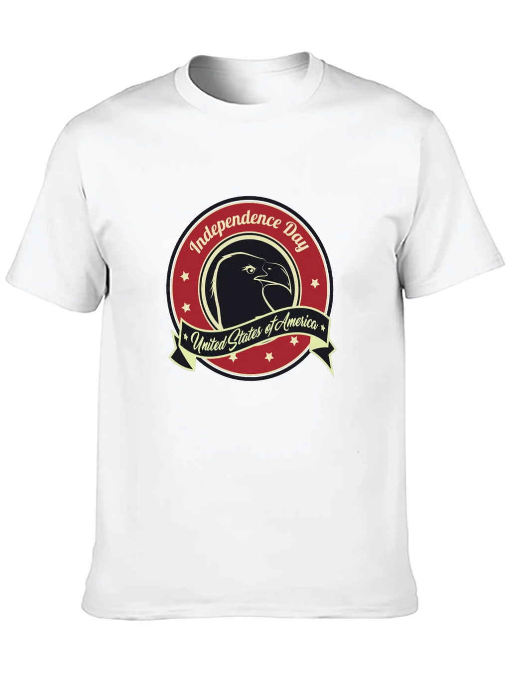 Independence Day Eagle Graphic T-Shirt