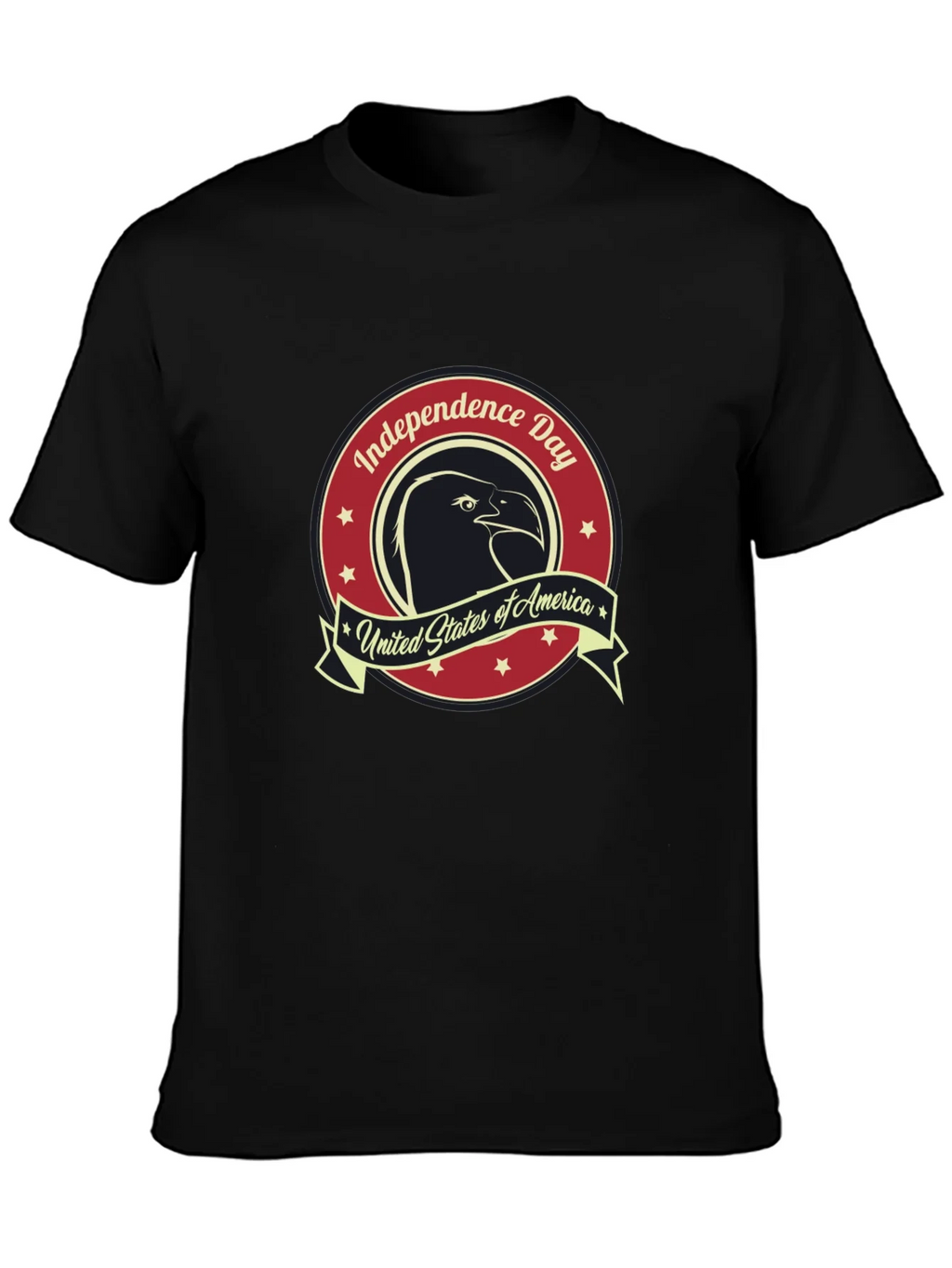 Independence Day Eagle Graphic T-Shirt
