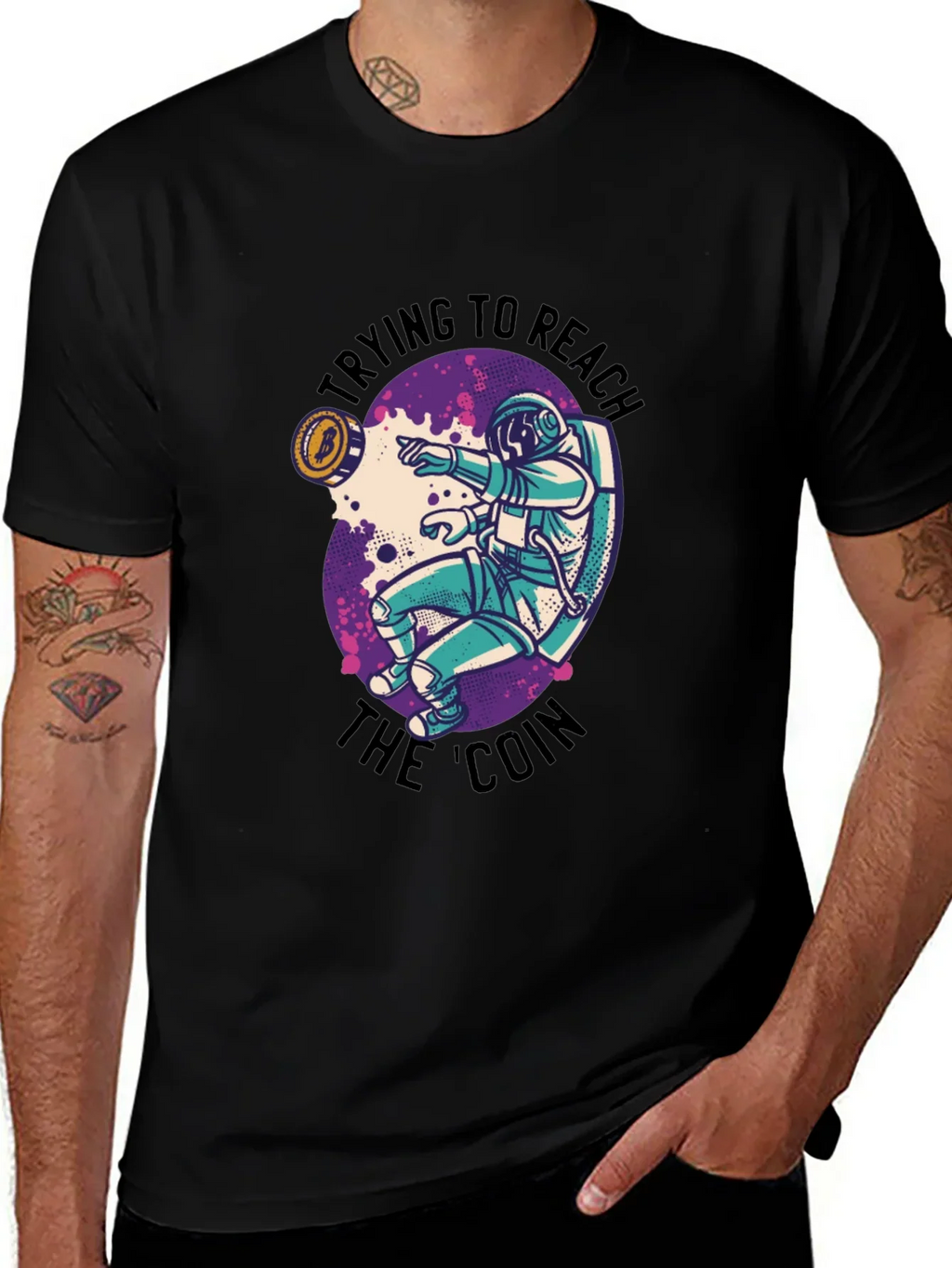 Reach the Coin Graphic Tee