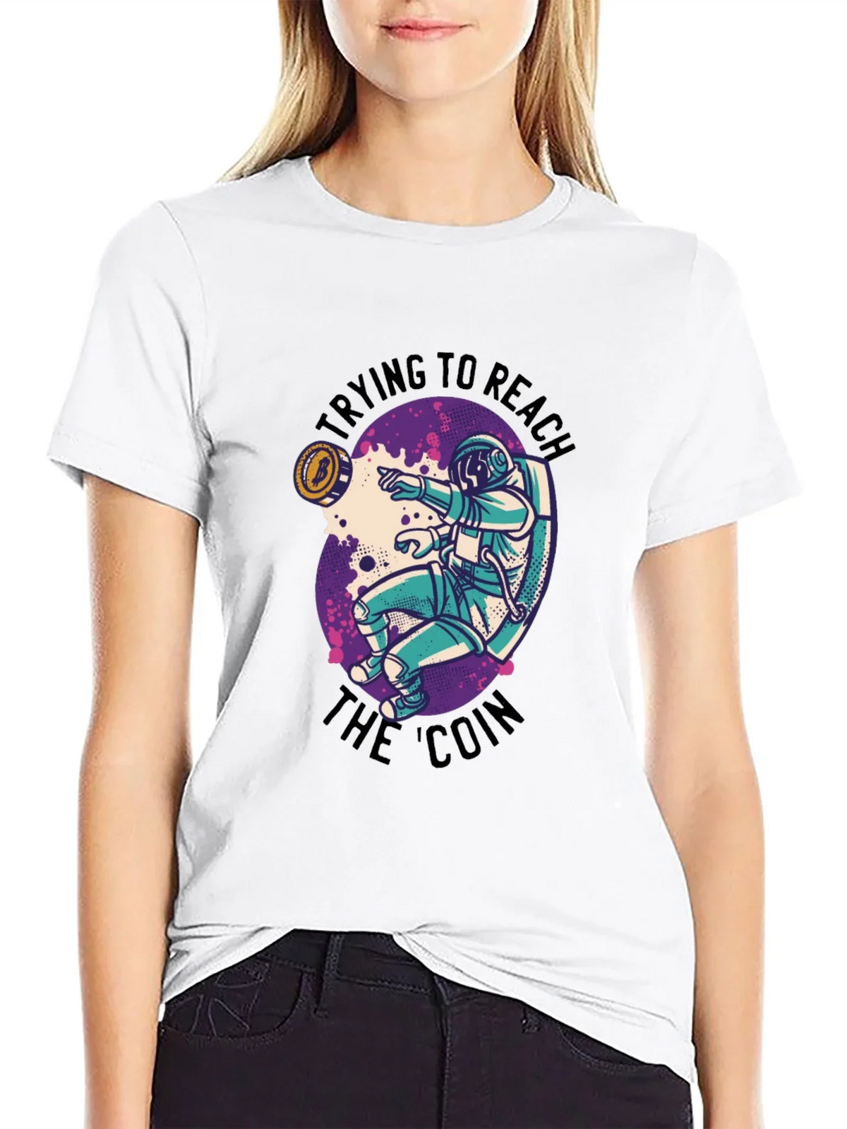 Reach the Coin Graphic Tee