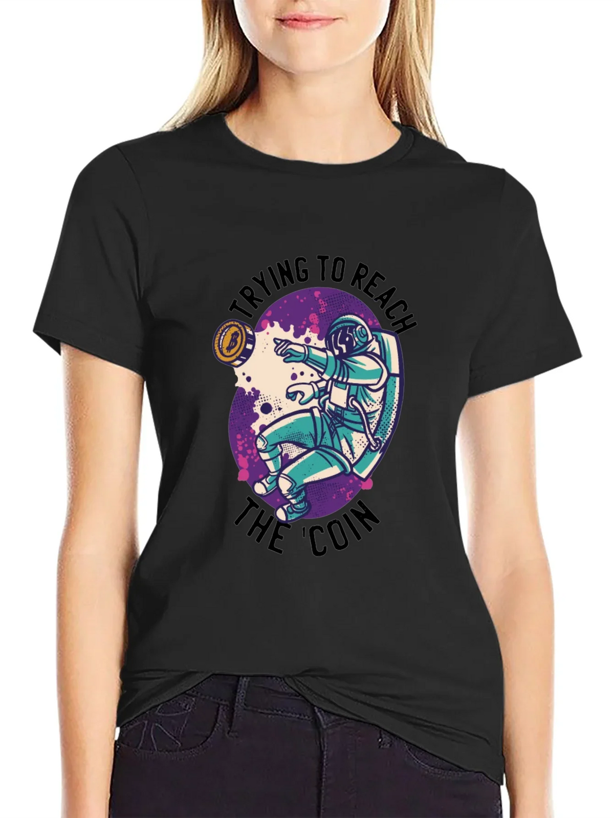 Reach the Coin Graphic Tee