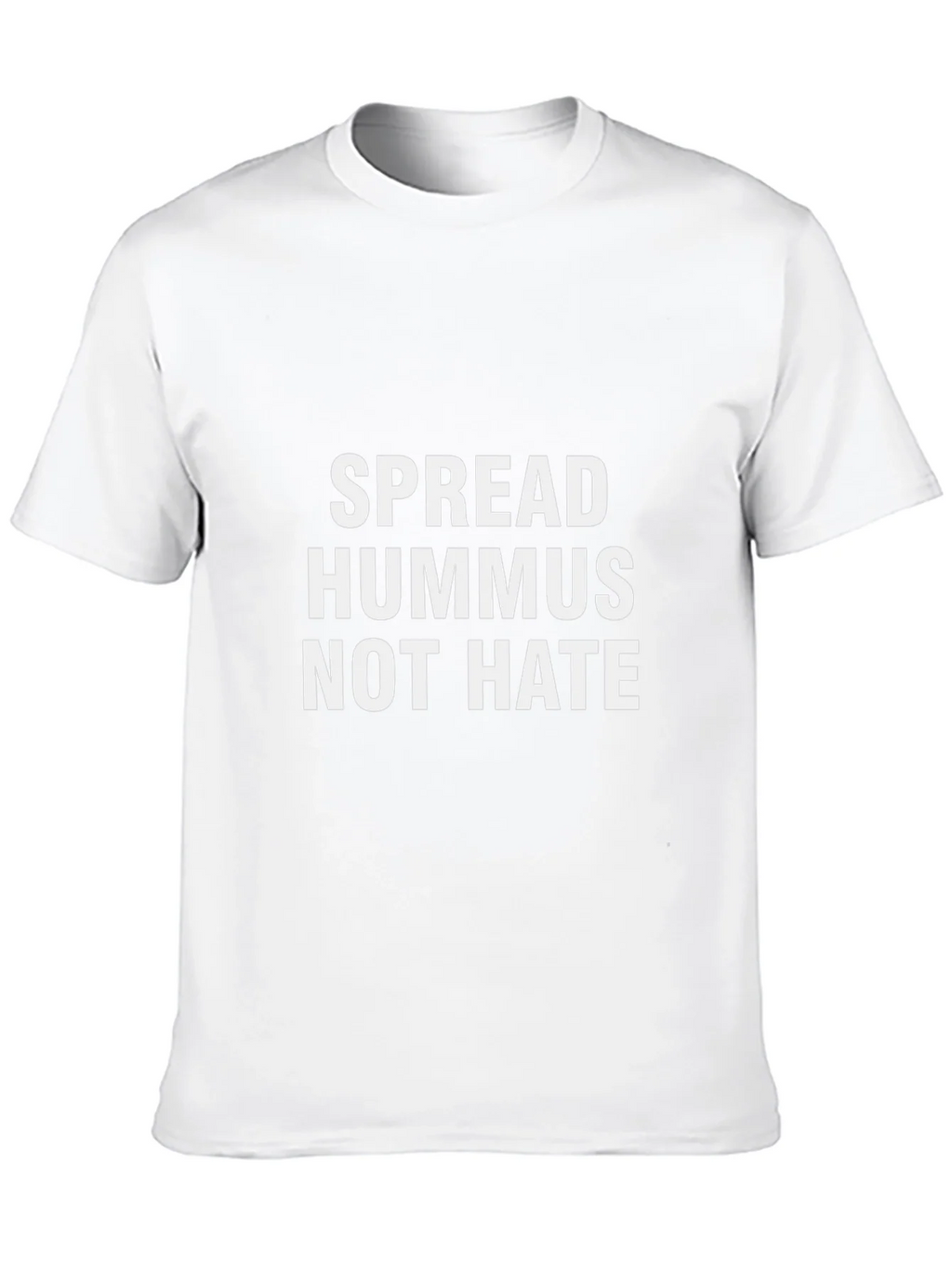 Spread Hummus Not Hate Graphic Tee