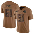 IN.Colts #51 Kwity Paye Player Brown Salute To Service Limited Football Jerseys