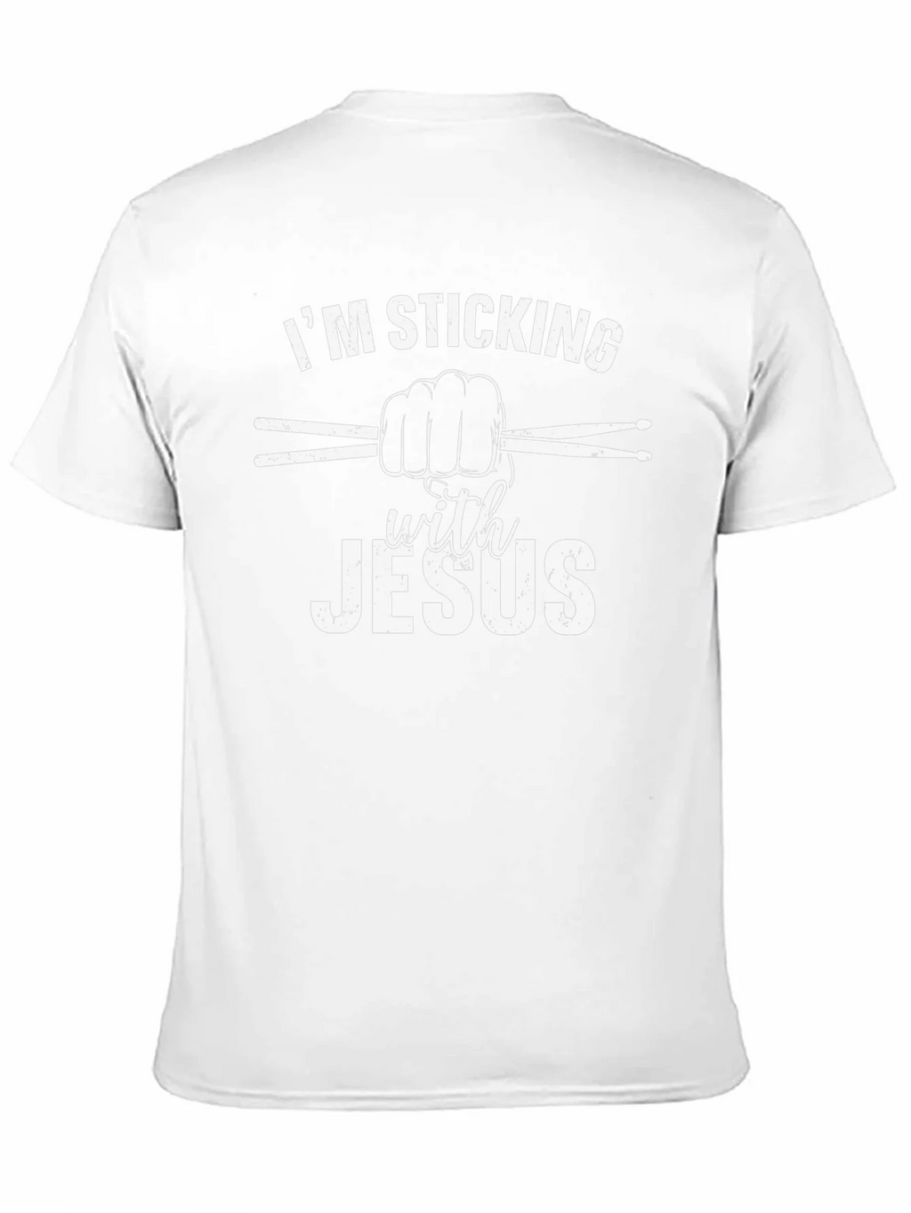 Im Sticking with Jesus Black T-Shirt