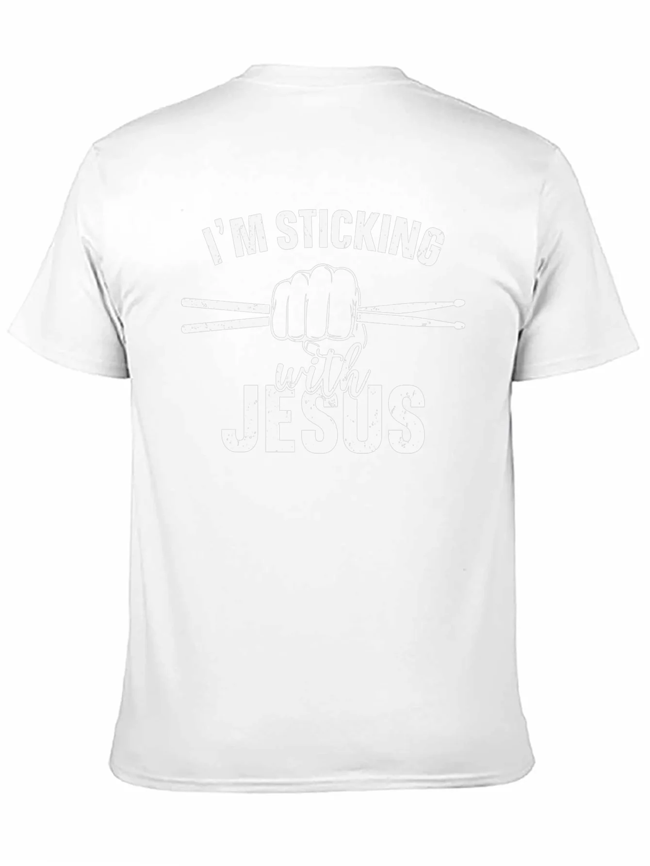 Im Sticking with Jesus Black T-Shirt