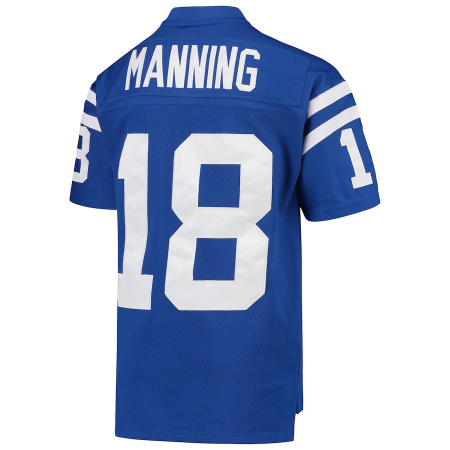 IN.Colts #18 Peyton Manning Royal 1998 Legacy Retired Player Jersey Stitched American Football Jerseys