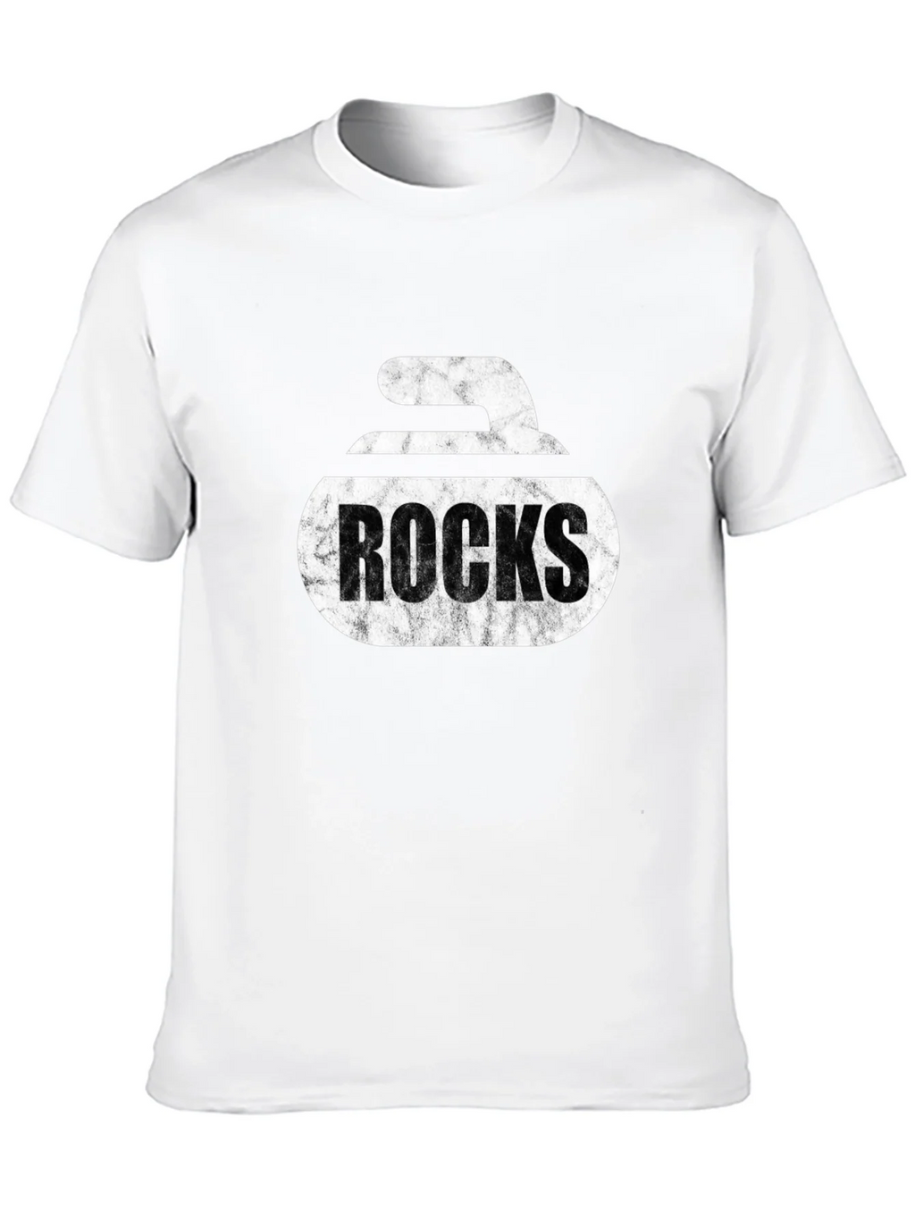 Curling Rocks T-Shirt - Unique Graphic Tee