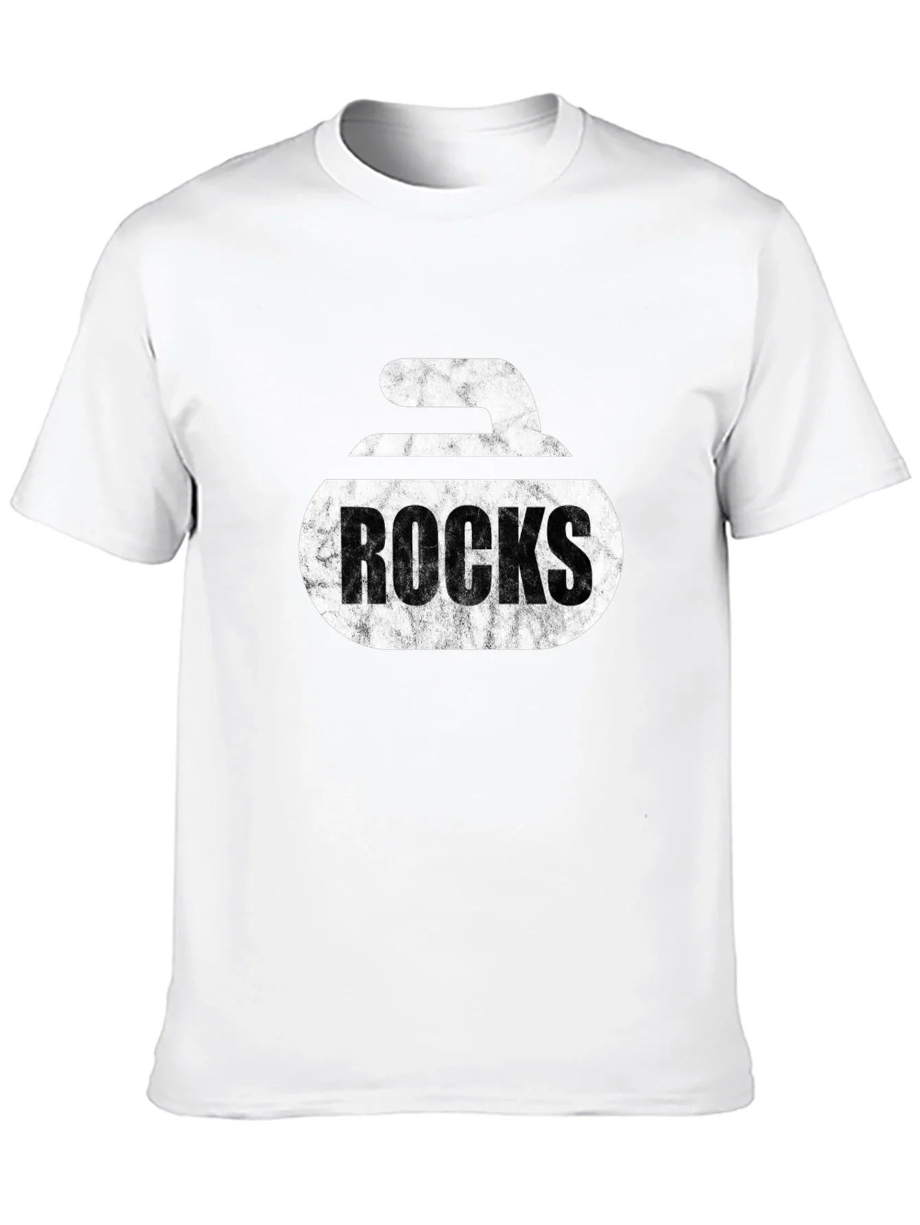 Curling Rocks T-Shirt - Unique Graphic Tee