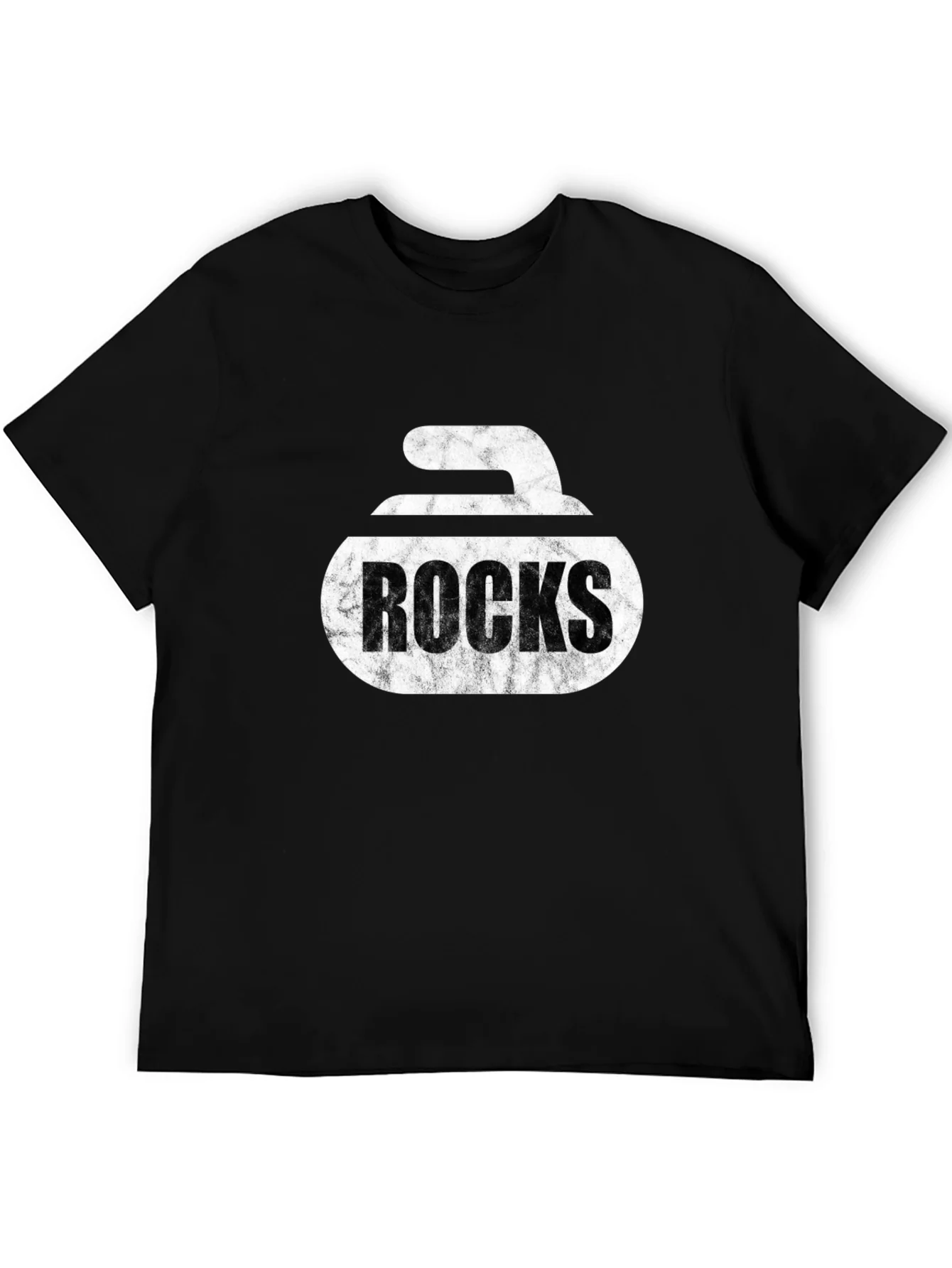 Curling Rocks T-Shirt - Unique Graphic Tee