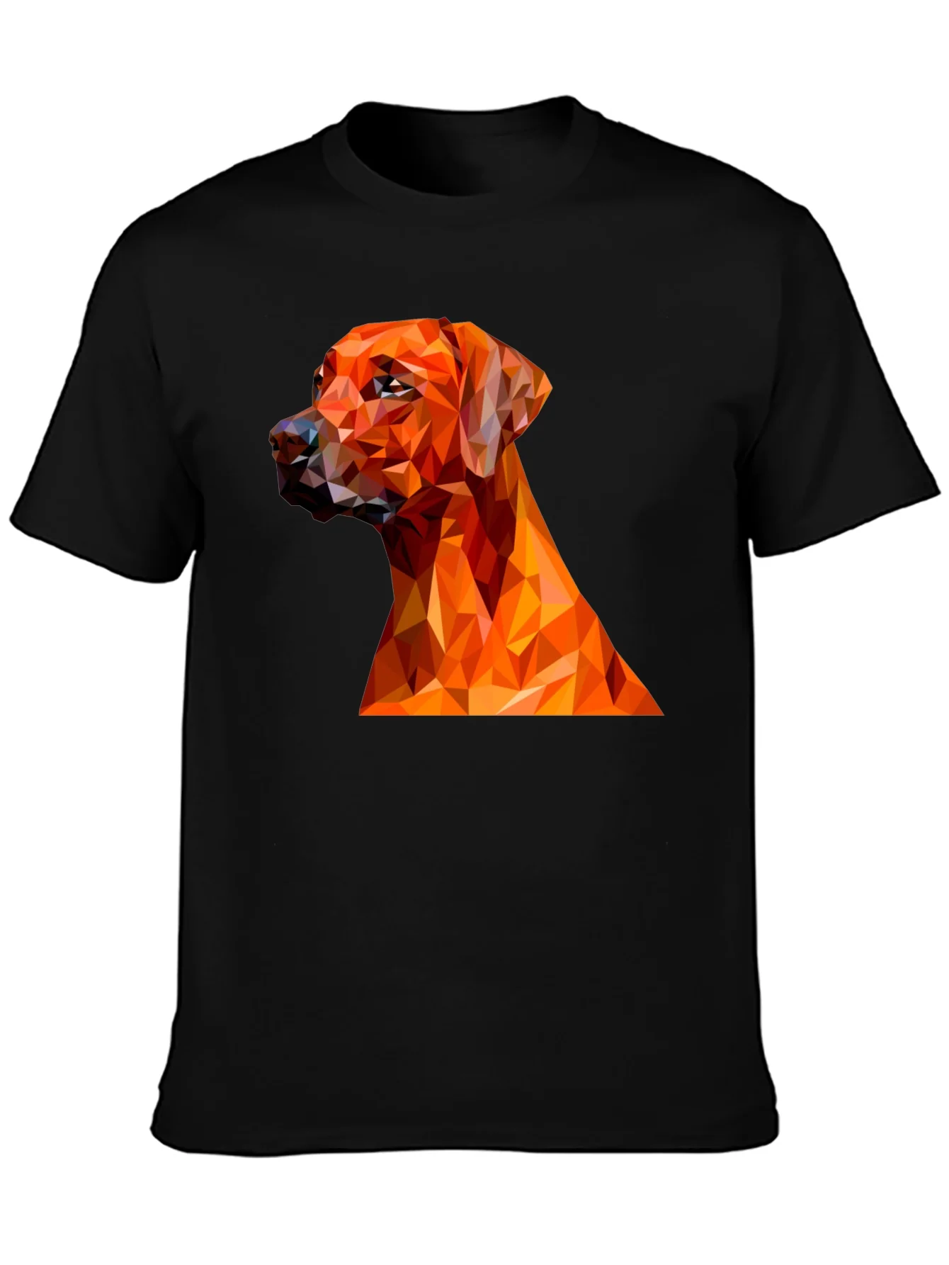 Geometric Dog Graphic Tee