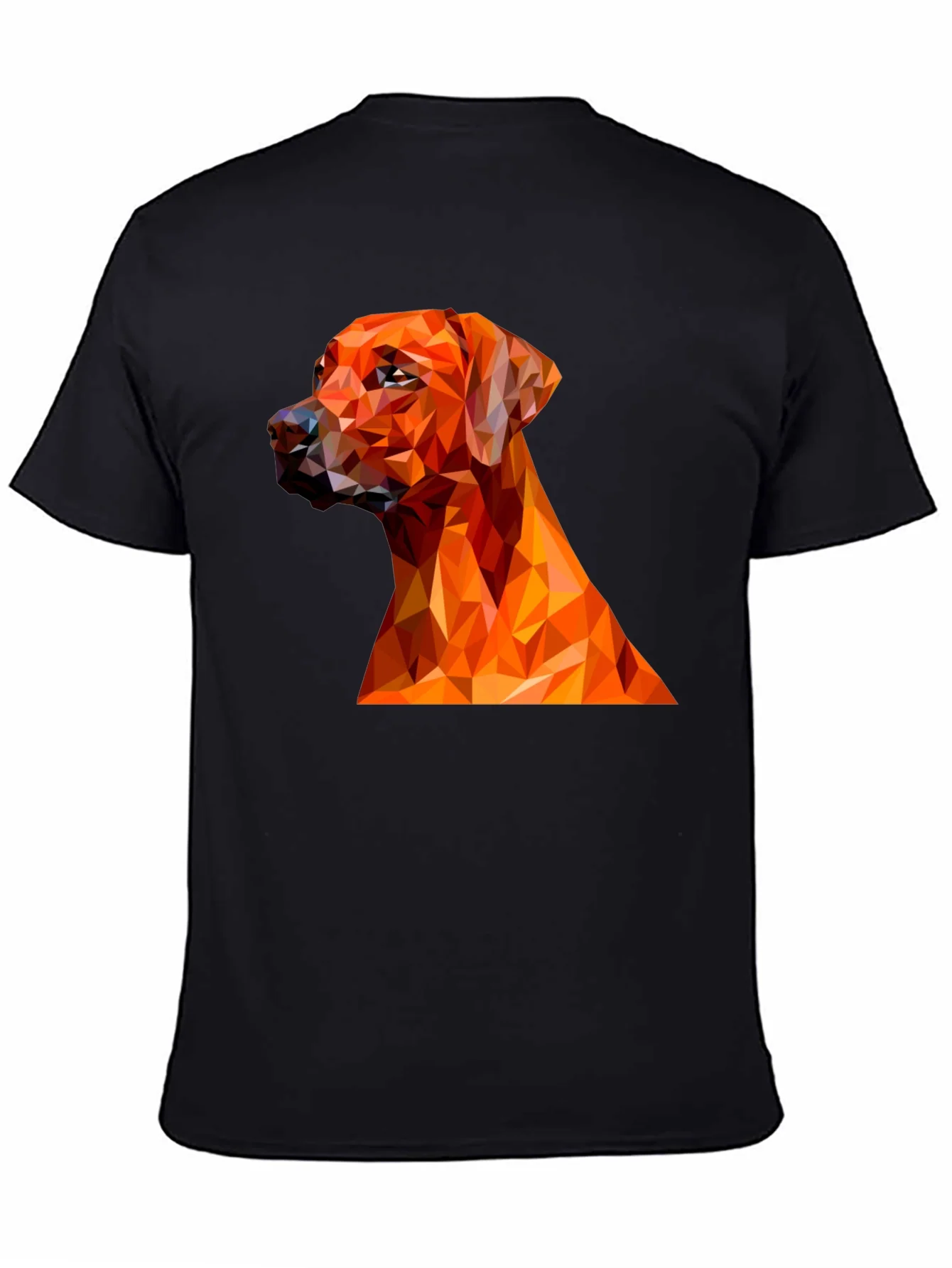 Geometric Dog Graphic Tee