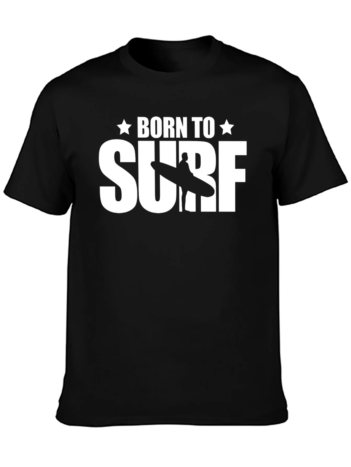 Born to Surf Graphic Tee - Stylish Cotton T-Shirt