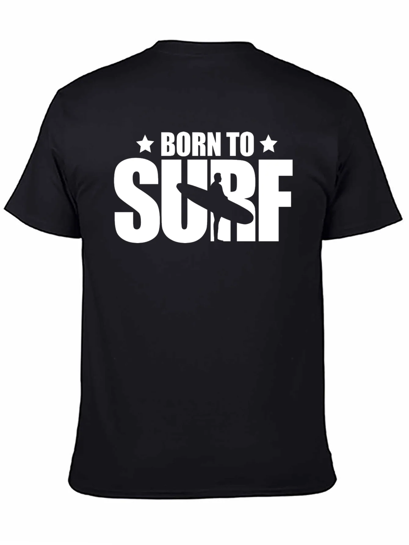 Born to Surf Graphic Tee - Stylish Cotton T-Shirt